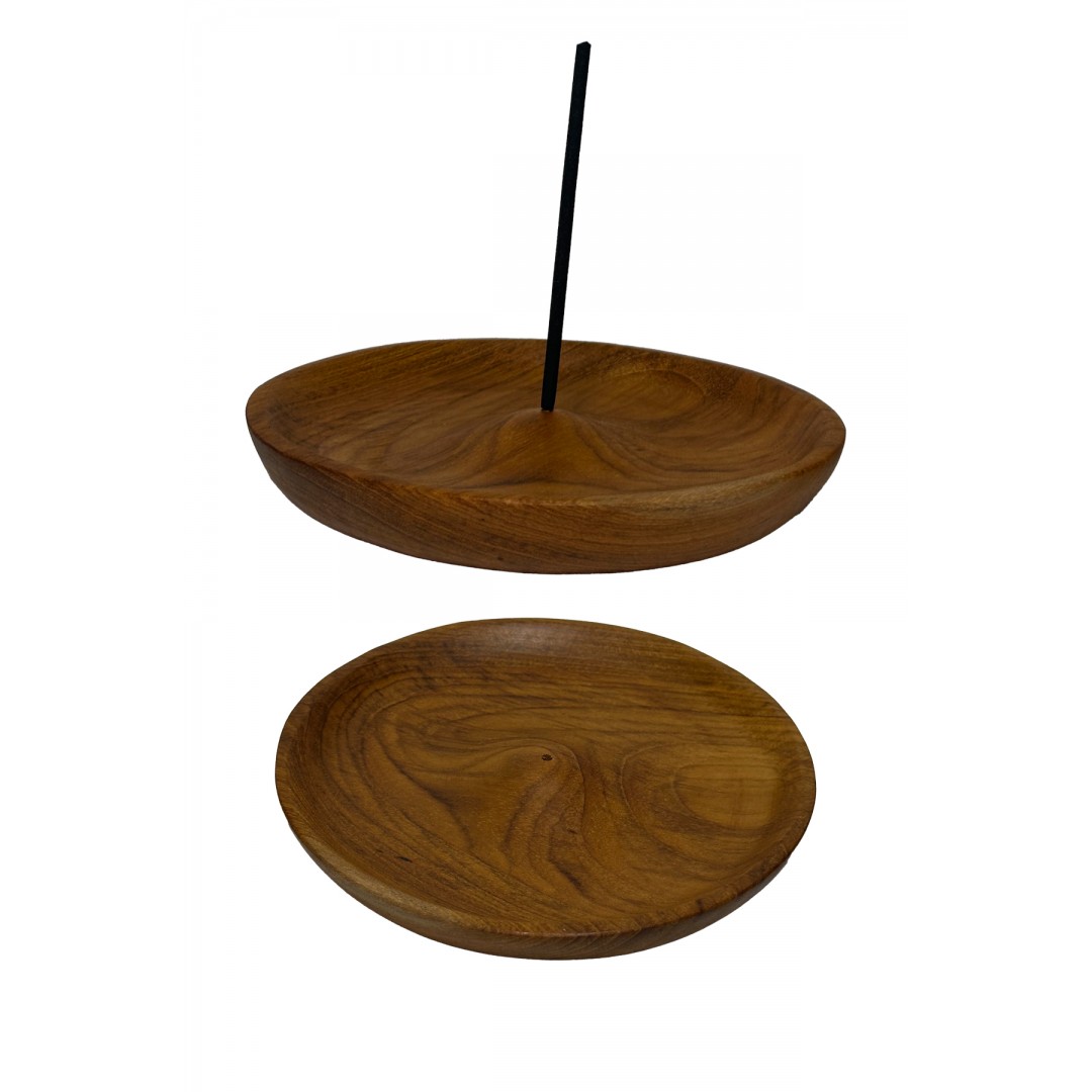 Suar ağaçtan yapılmış yuvarlak çubuk tütsülük