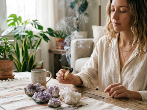 Evinizdeki Enerjiyi Dönüştürün: Palo Santo Ritüelleri ve Kristal Temizliği Rehberi