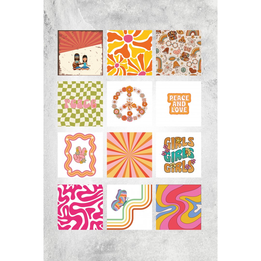 12 Adet Pano için Motivasyon Kartları