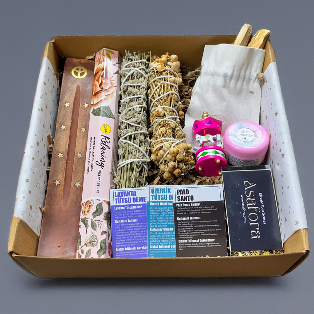 Lavanta Tütsü & Palo Santo Hediye Seti