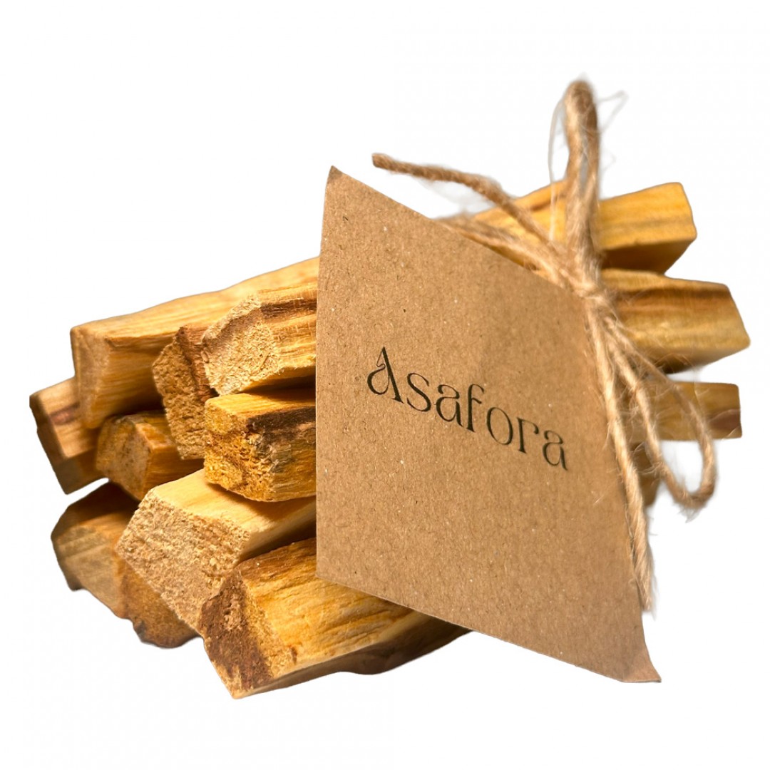 Palo Santo Peru Ağaç Tütsü 12 Adet (100-110 GR, SERTİFİKALI) Metal Saklama Kutulu