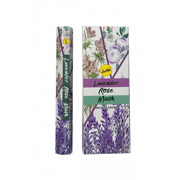 Sree vani Lavanta,Gül,Musk Çubuk Tütsü 1 Adet 20'li