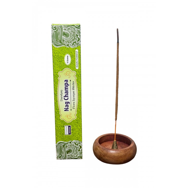 Darshan Nag Champa Doğal Rain Forest Yağmur Orman Kokulu Çubuk Tütsü