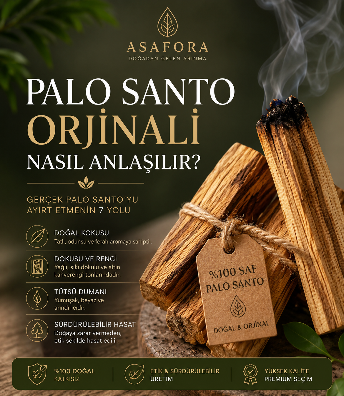 Gerçek Palo Santo Nasıl Anlaşılır?
